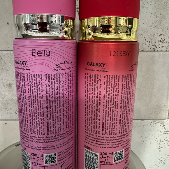 Galaxy Gold Products Pink and Red Perfume Set - Picture 2 of 4